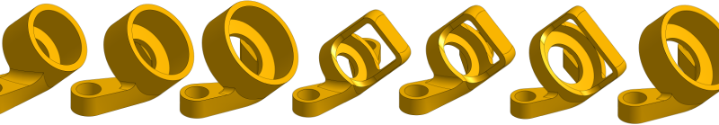 Serval VTX antenna mounts